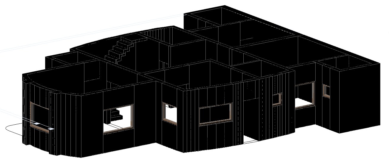  3d  House  Plan  In AutoCAD  File  Cadbull