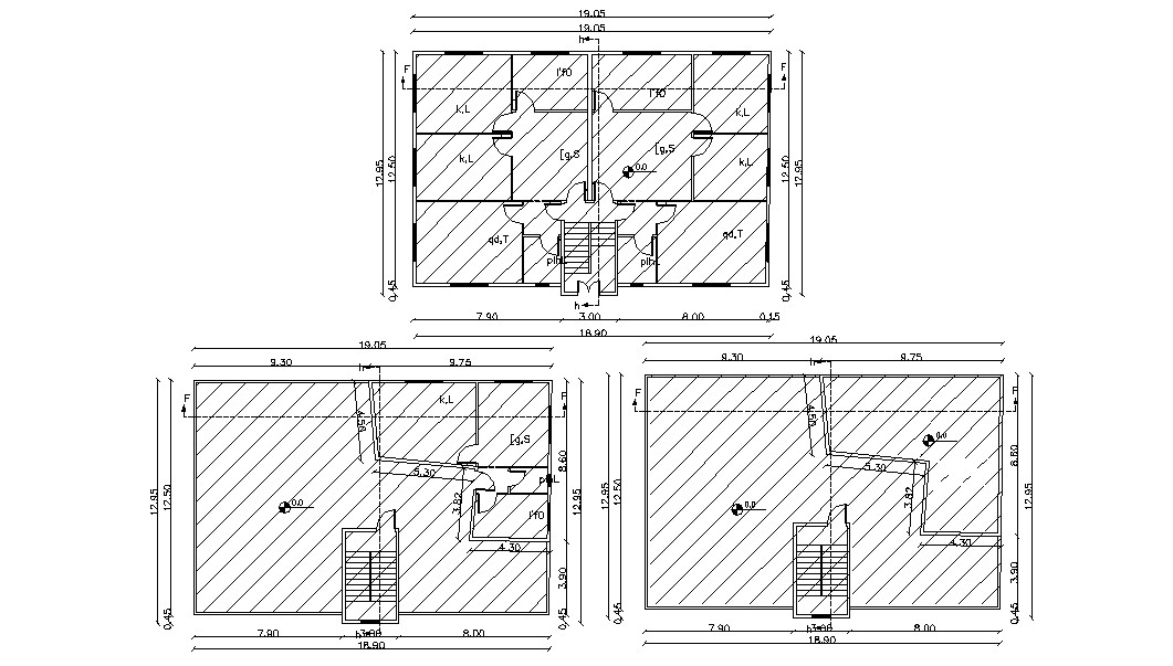 42 X 62 Feet 2  BHK  House  Plan  AutoCAD  File  Cadbull