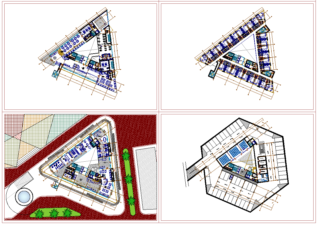 5 Star Hotel project detail dwg file Hotel project, Projects, Hotel