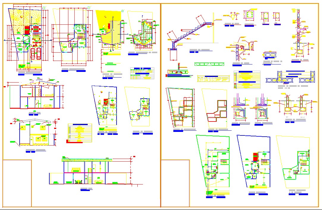 House constructions detail - Cadbull