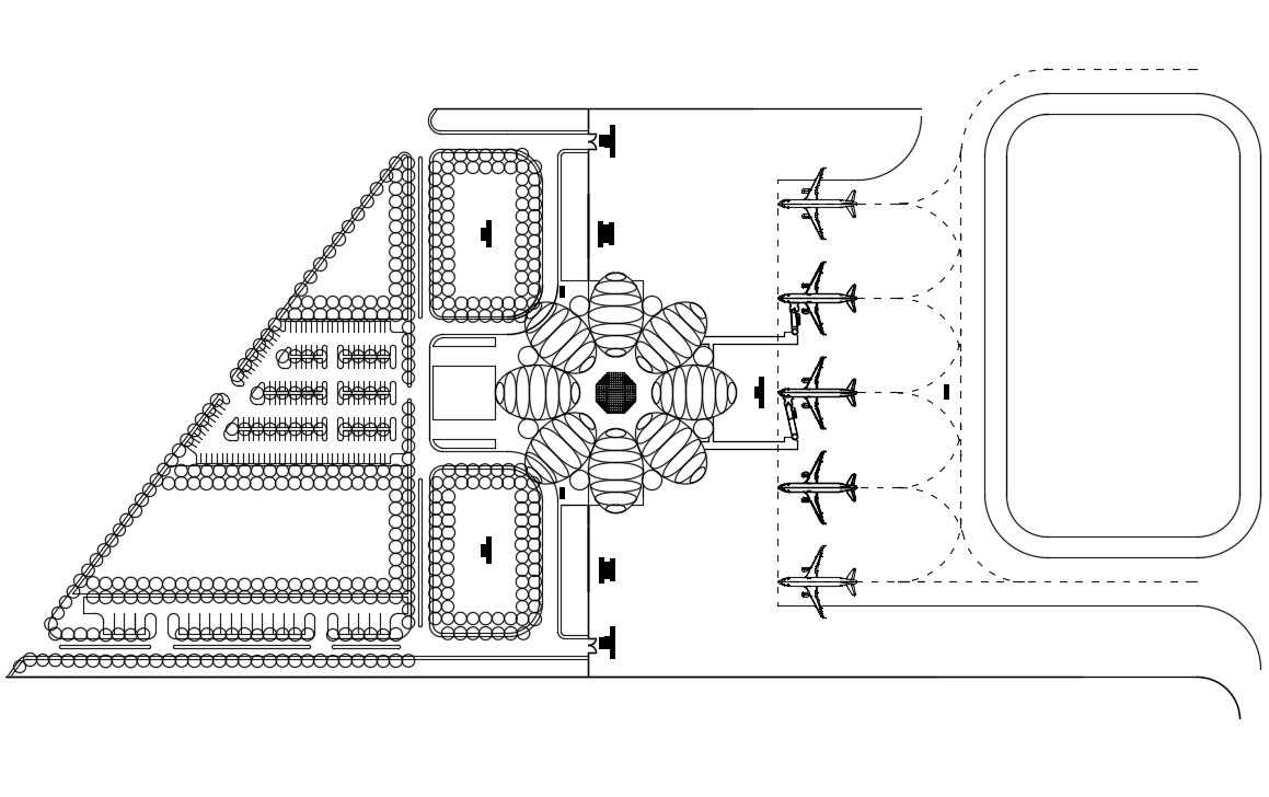 Aircraft Hangar Floor Plans