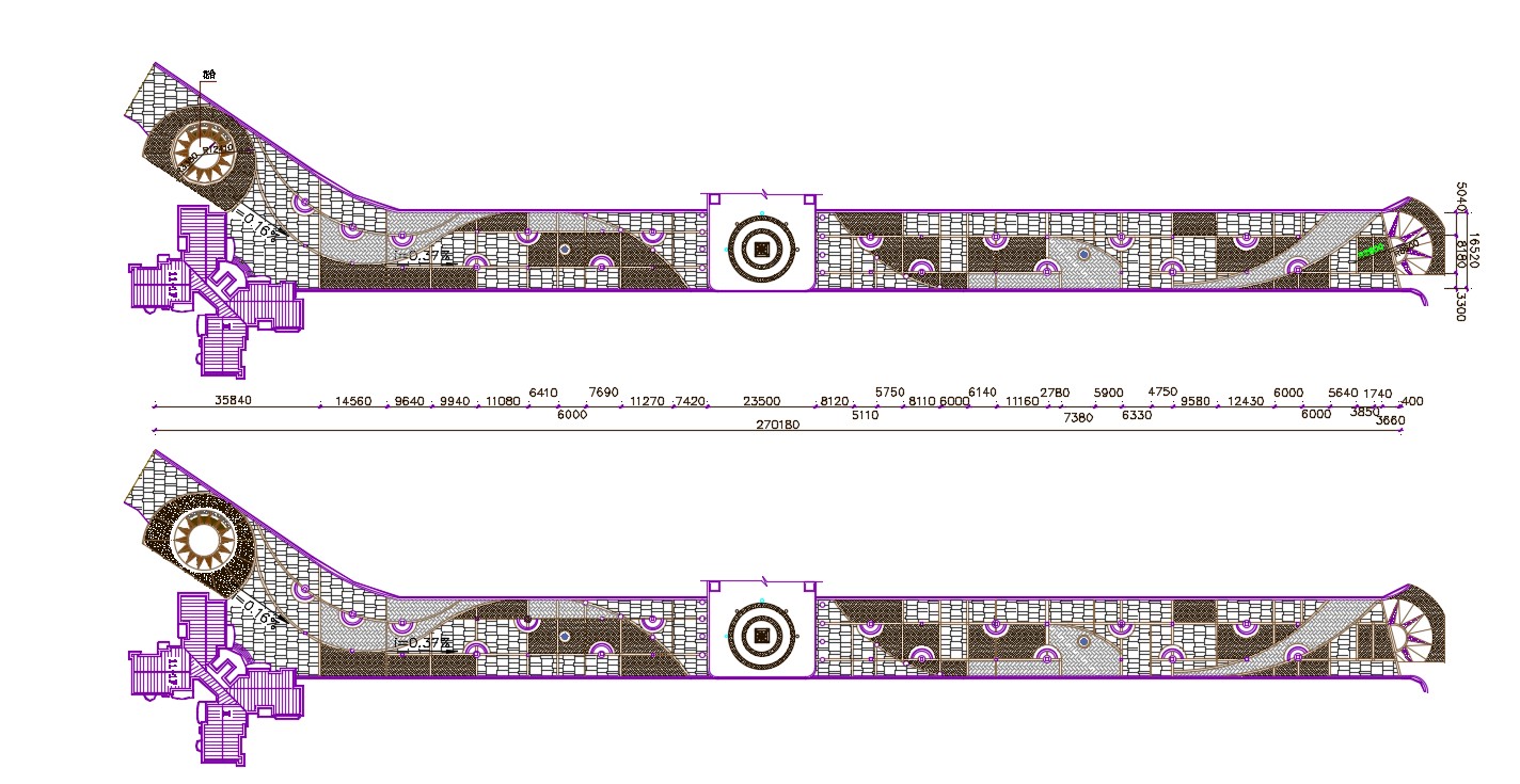 landscaping Floor Plan Design CAD File - Cadbull