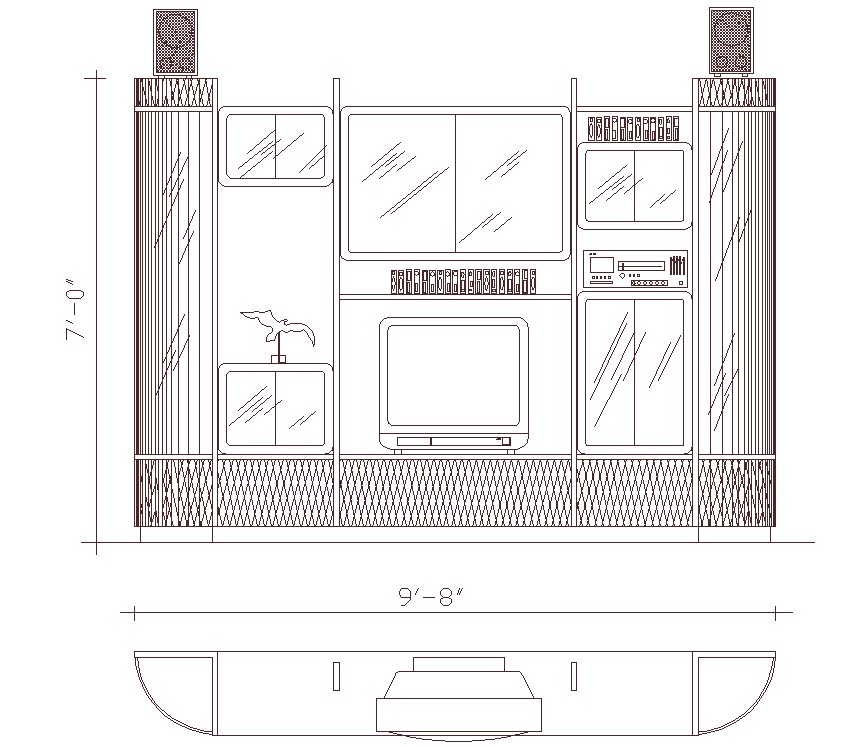 AutoCAD Drawing files show the Residential showcase beautiful block ...