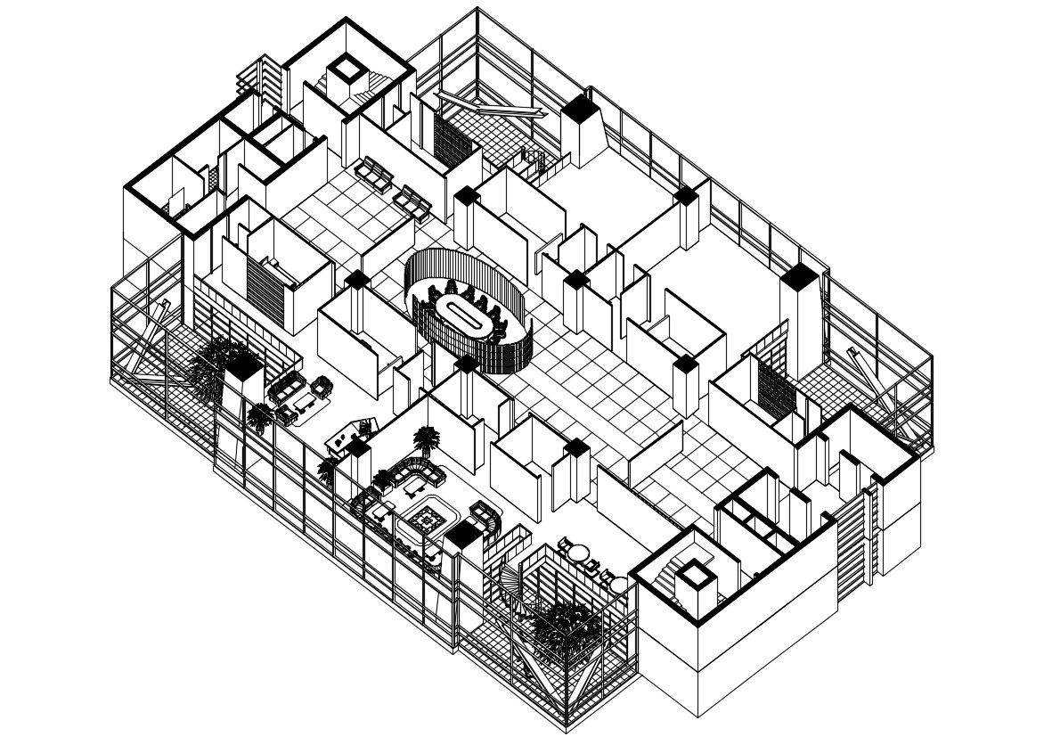 Autocad 3d Inside Design Of Commercial Building Free Download Cadbull   Autocad 3d Inside Design Of Commercial Building  Free Download   Sun Nov 2019 06 54 04 