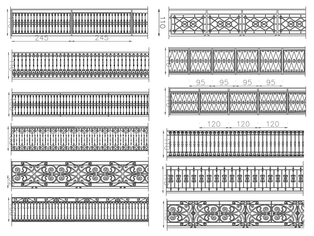 Balcony Railing Design Cadbull