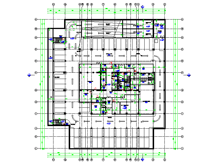 Bank floor plan architecture Design - Cadbull