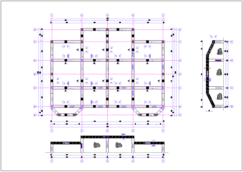 beam-view-in-plan-with-structural-view-for-duplex-house-dwg-file-cadbull