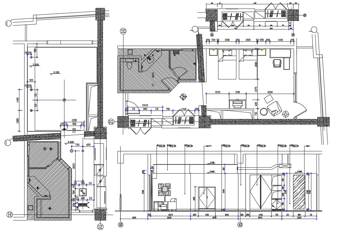 Bedroom Furniture Layout Planner Autocad File Free Download