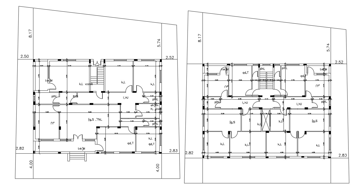  Bungalow  House  Ground Floor And First Floor Plan  CAD  File  