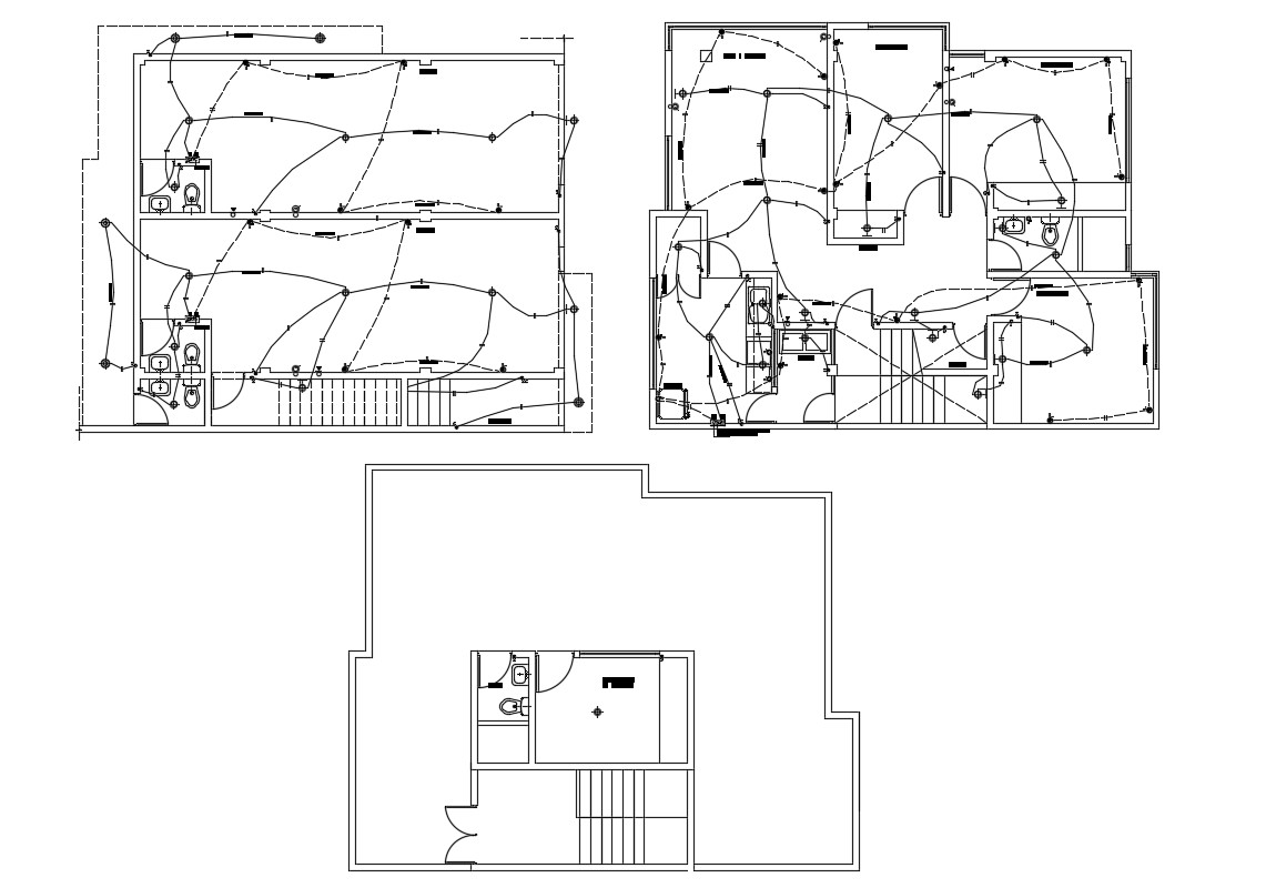 CAD drawings details of house electrical light fitting dwg file - Cadbull