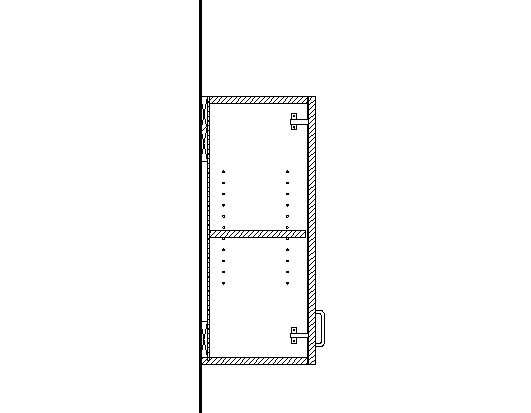 Cabinet top view details dwg file - Cadbull