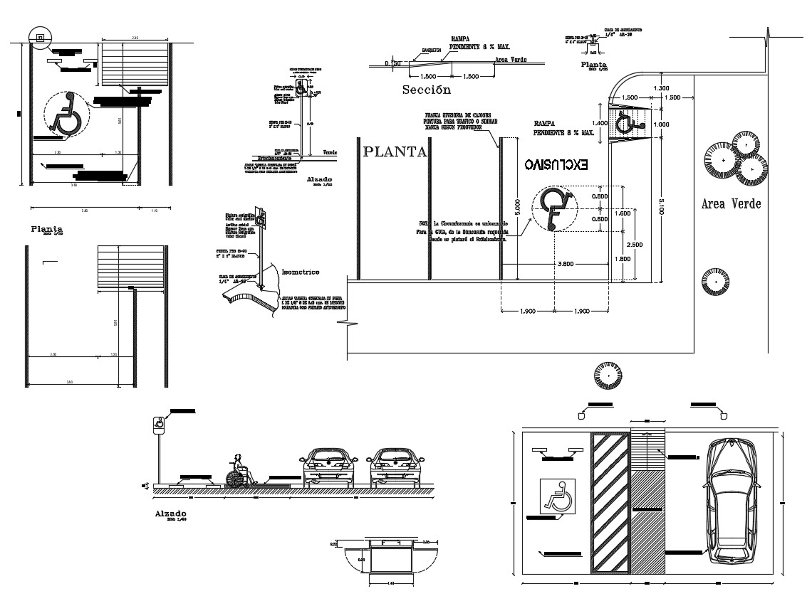 Car Parking Design CAD Layout Drawing Download Cadbull