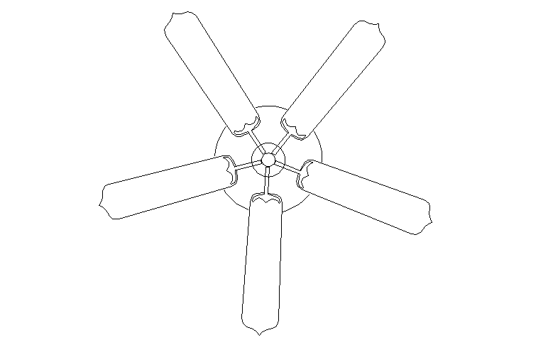 Ceiling Fan 3d File Cadbull