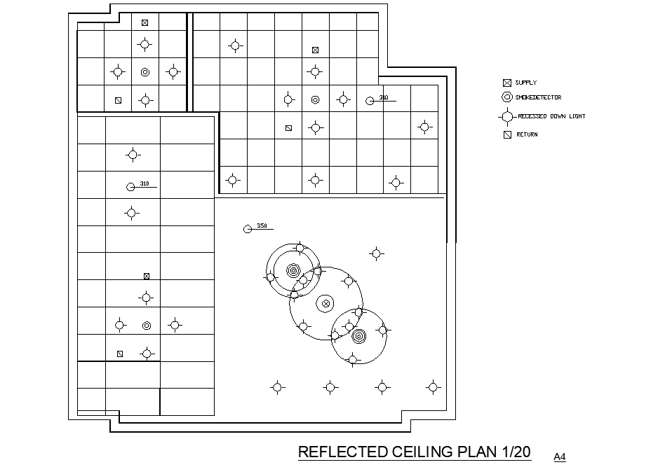 Ceiling House Plan Layout File