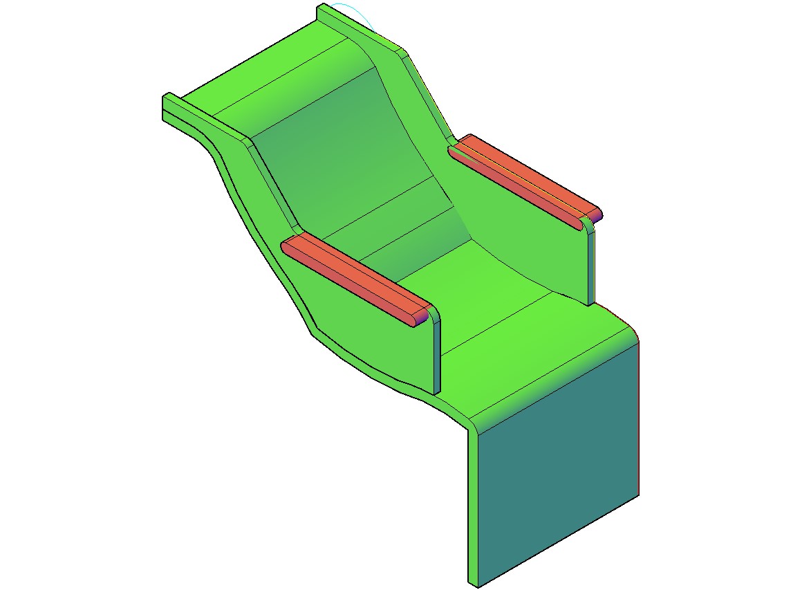 Chair 3d Model Furniture CAD Blocks - Cadbull