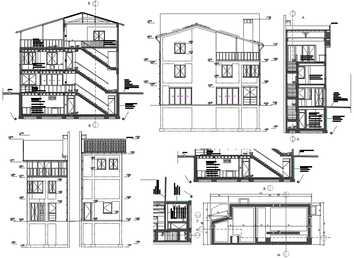 Coffee shop Design Concept CAD File - Cadbull