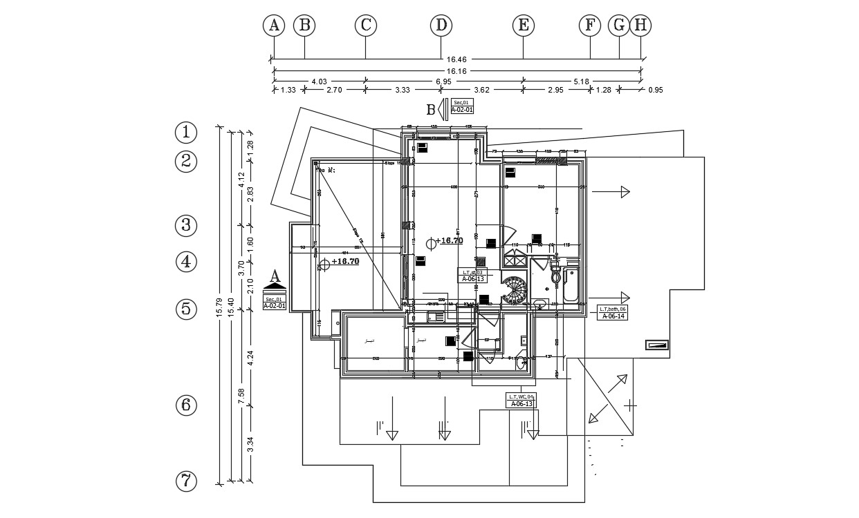 Column Footing Design 2d CAD Structure Drawing - Cadbull