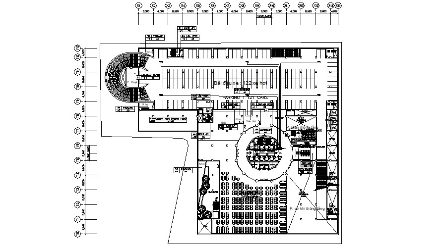 Commercial Building CAD Drawing - Cadbull