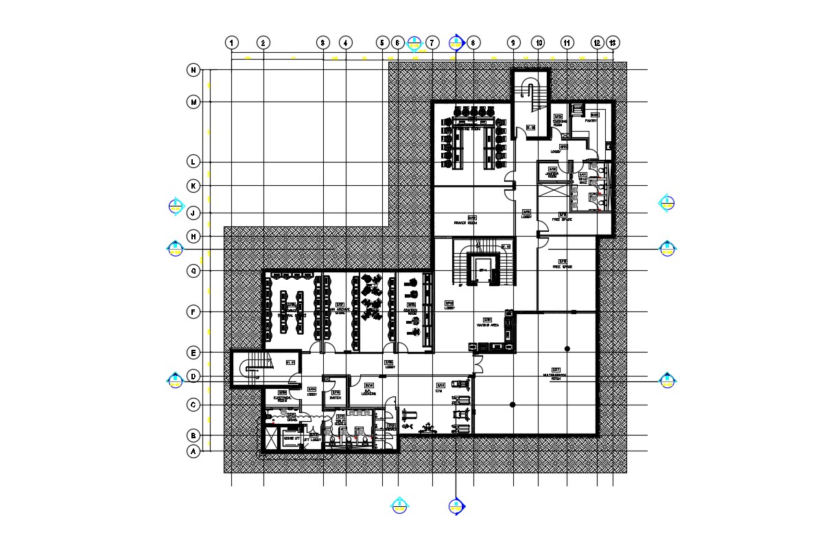  3 Storey Commercial Building Floor Plan Dwg Free Download Design Talk