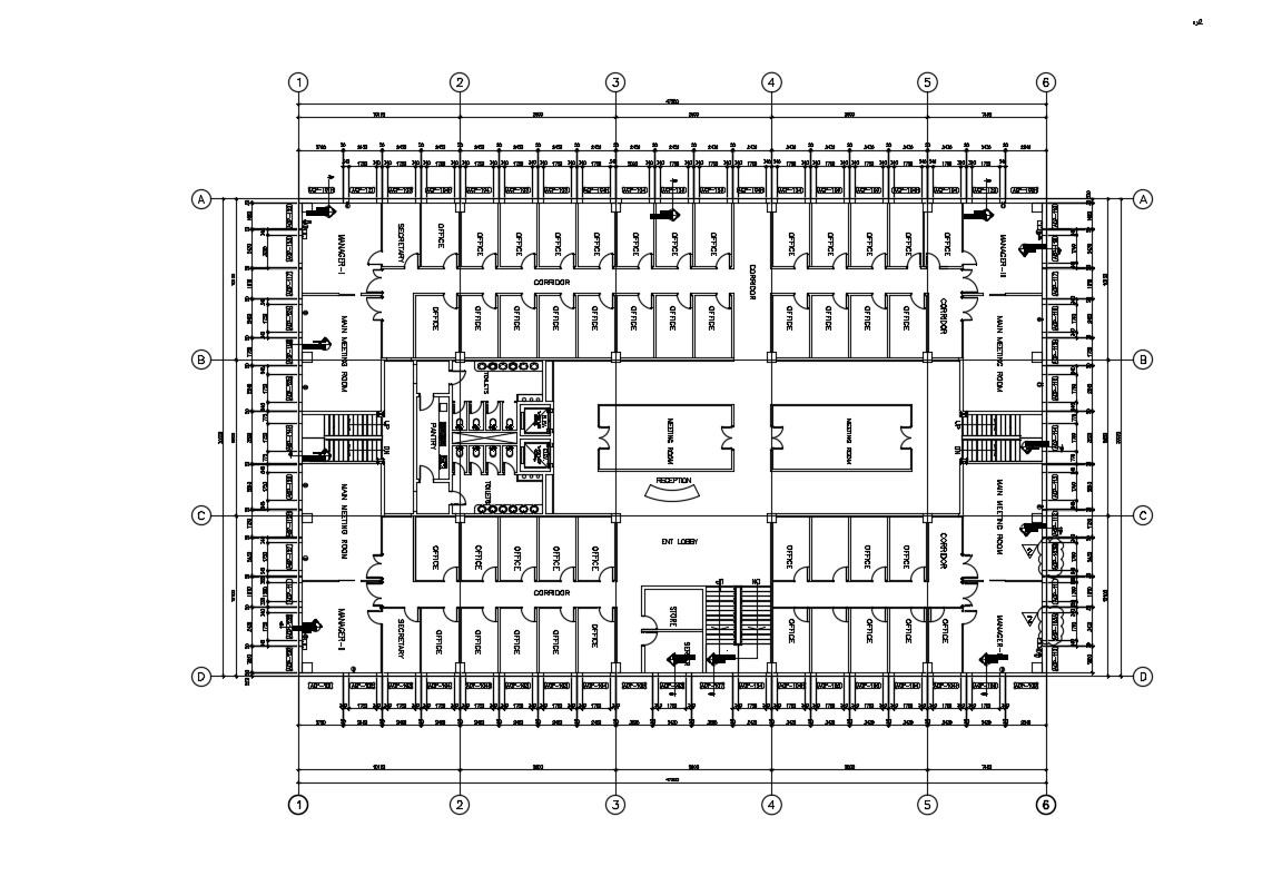 commercial building floor plans and elevations