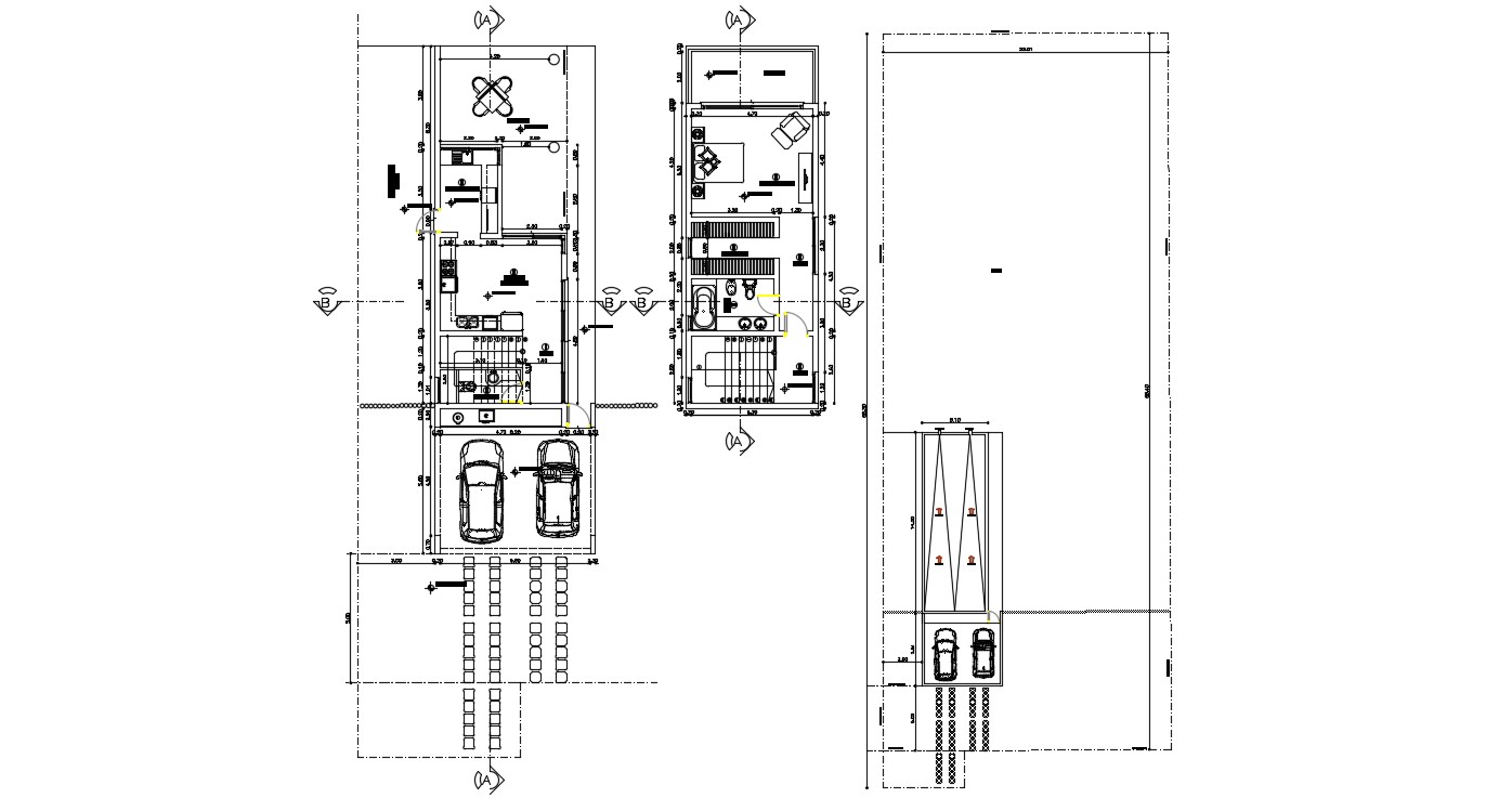 Condominium Architecture Design AutoCAD Drawing Plan Cadbull