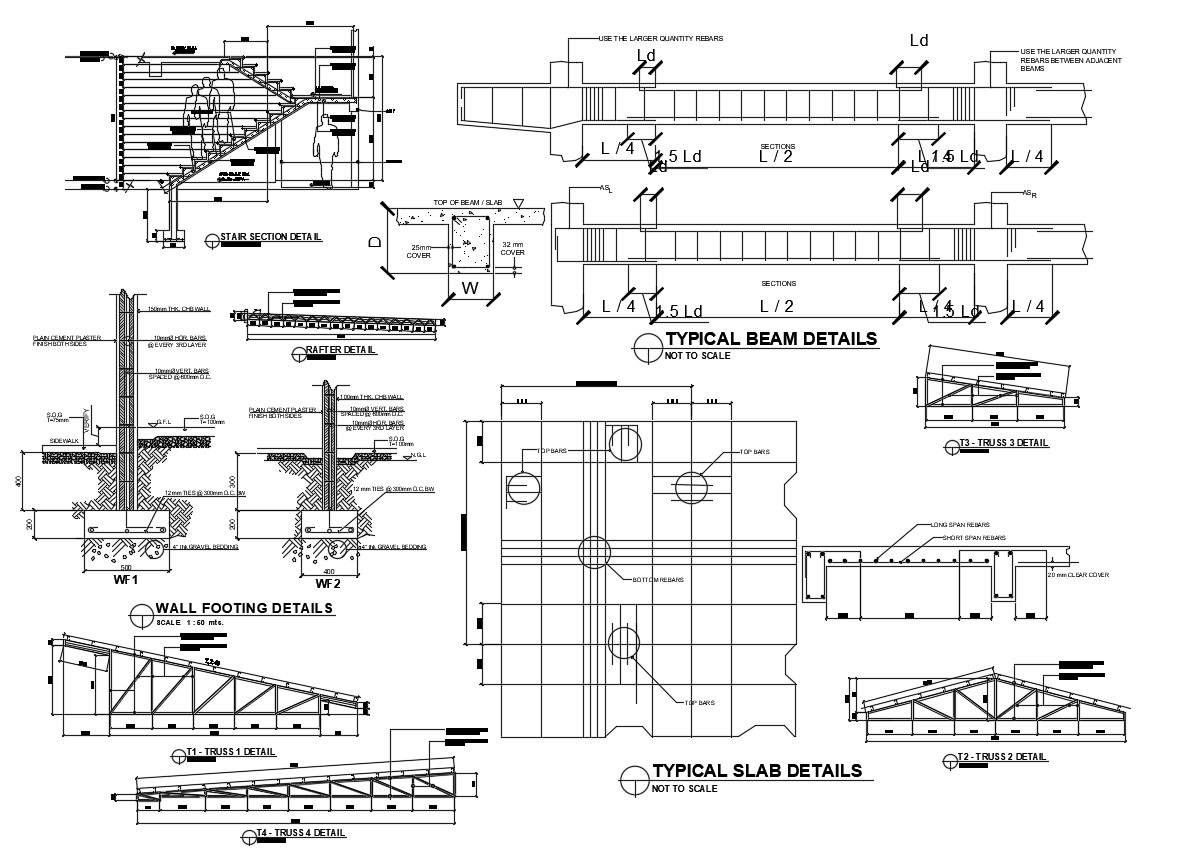 Construction Details DWG File - Cadbull