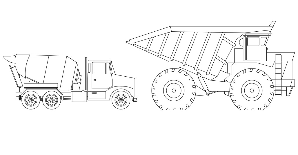 Construction Vehicle AutoCAD Blocks Free Download DWG - Cadbull