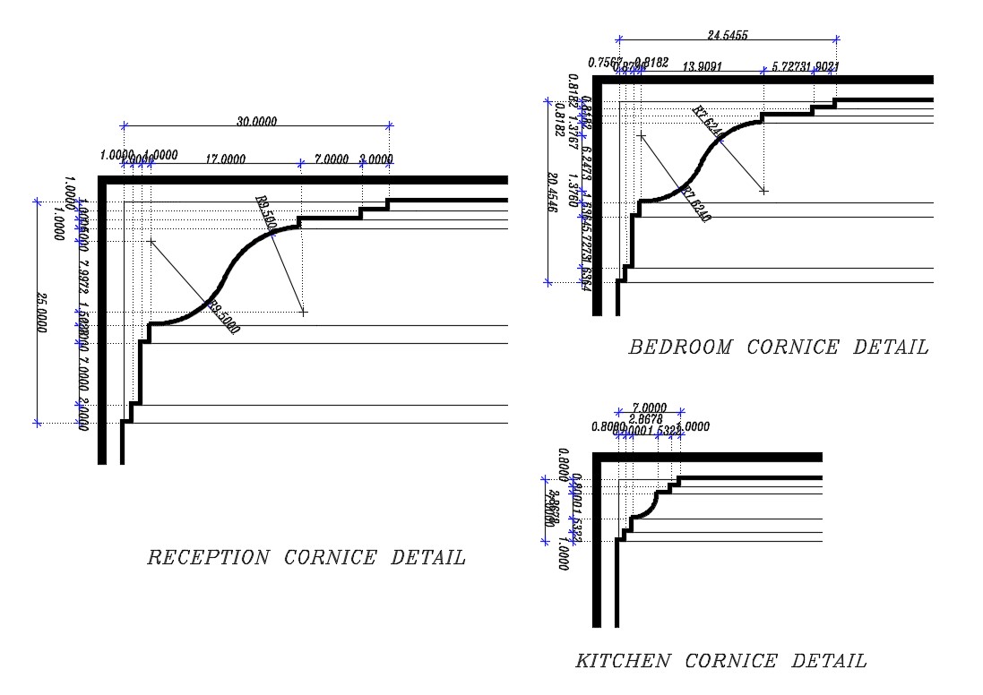 cornice-autocad-blocks-cadbull