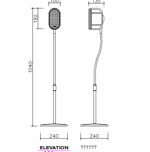 Creation speaker cad blocks design details dwg file - Cadbull