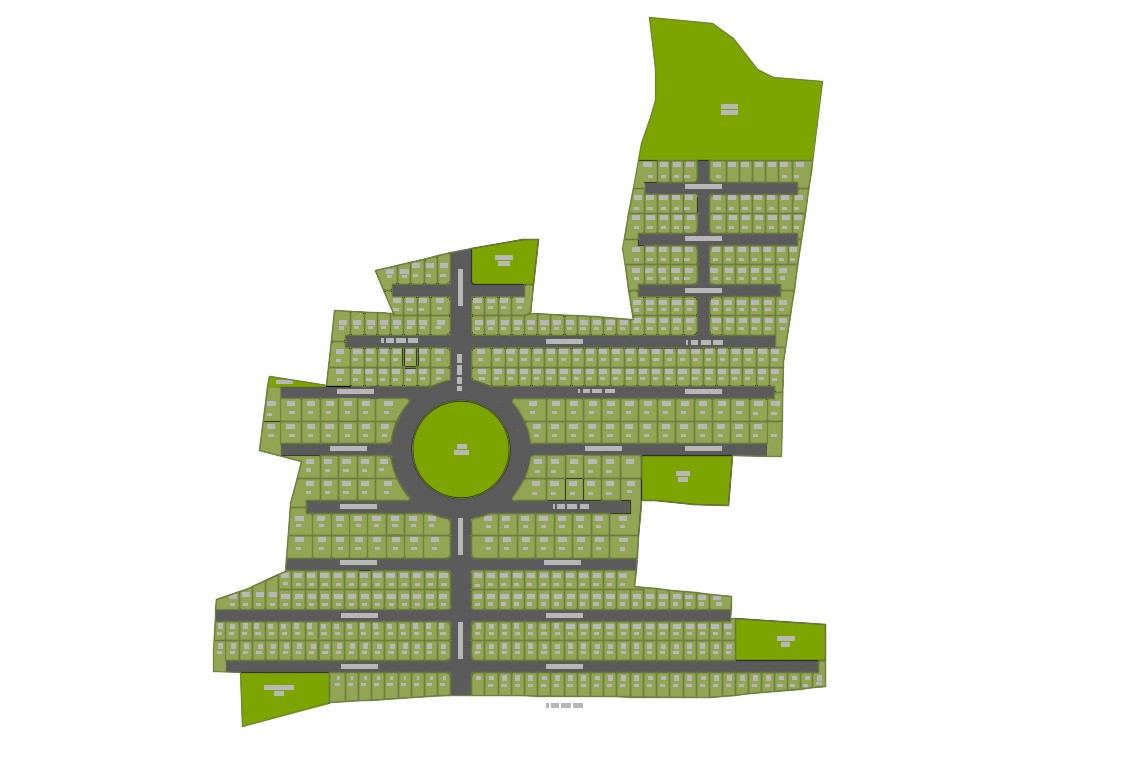 dwg-drawing-master-plan-of-plotting-layout-with-presentation-autocad