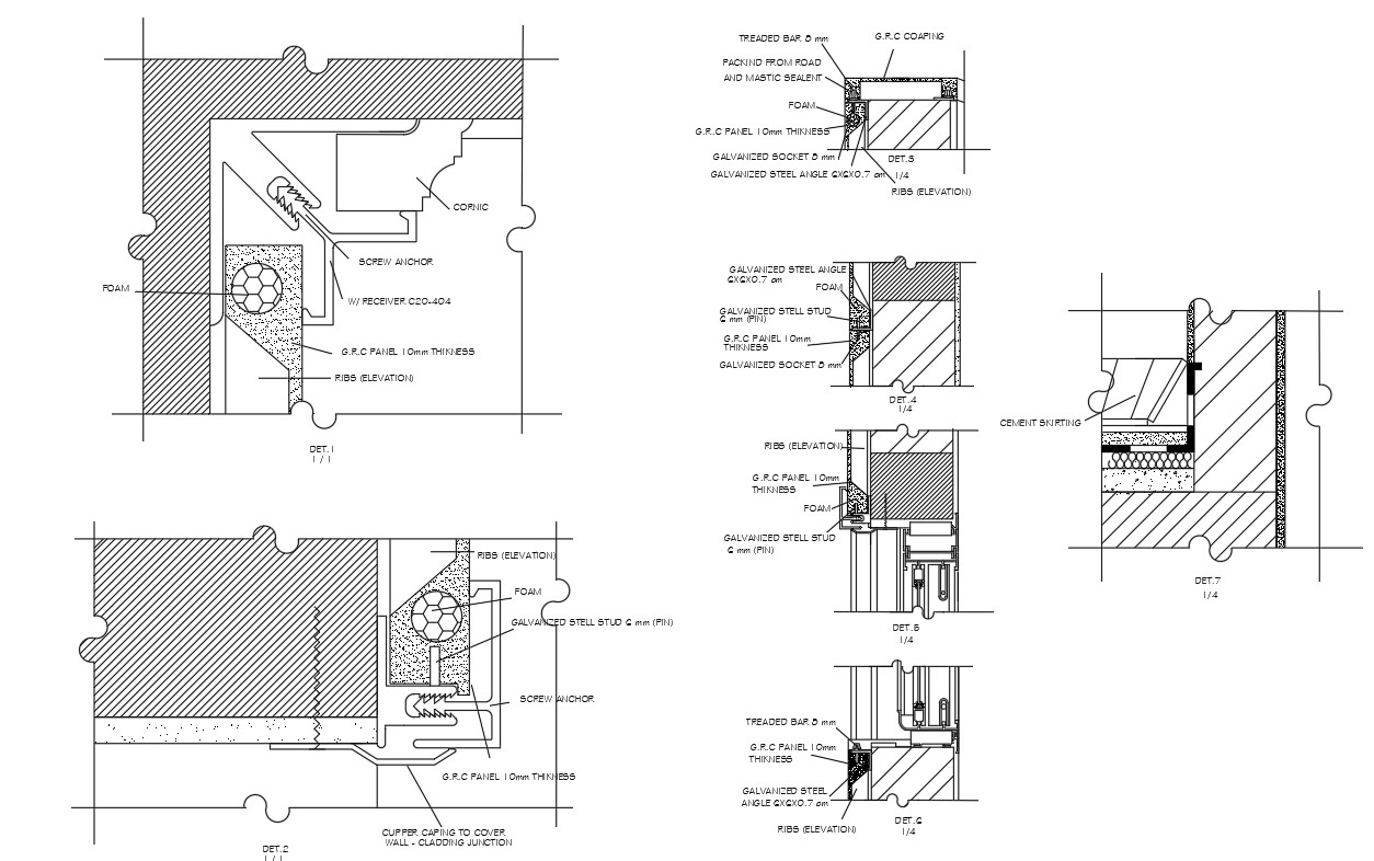 DWG AutoCAD drawing of the machine section details. Download the ...