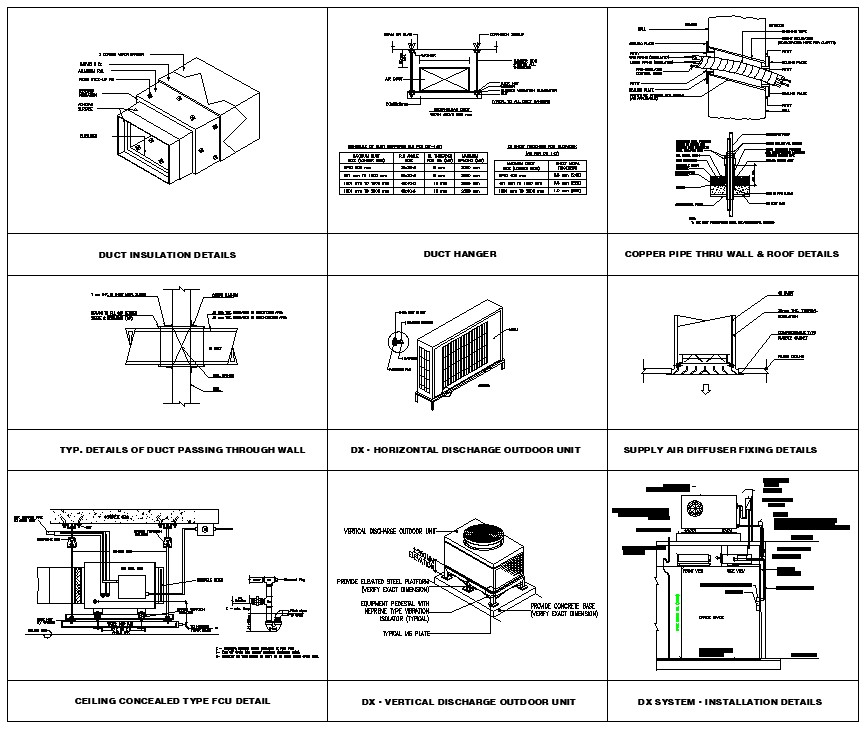 Free Autocad Blocks For Hvac Ductwork Dwg Hvac