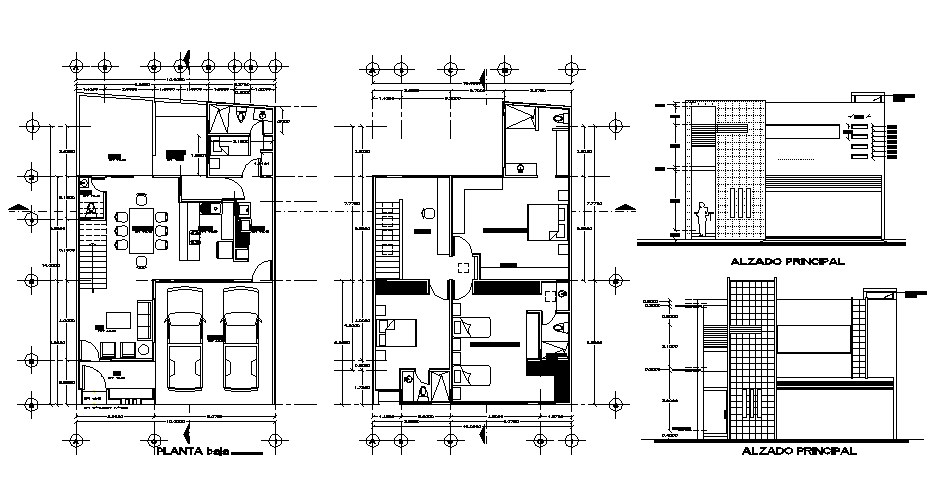 Luxury Villa Plan In AutoCAD File - Cadbull