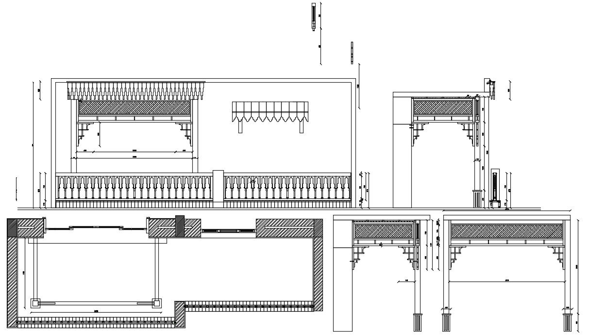 House elevation plan in AutoCAD file Cadbull