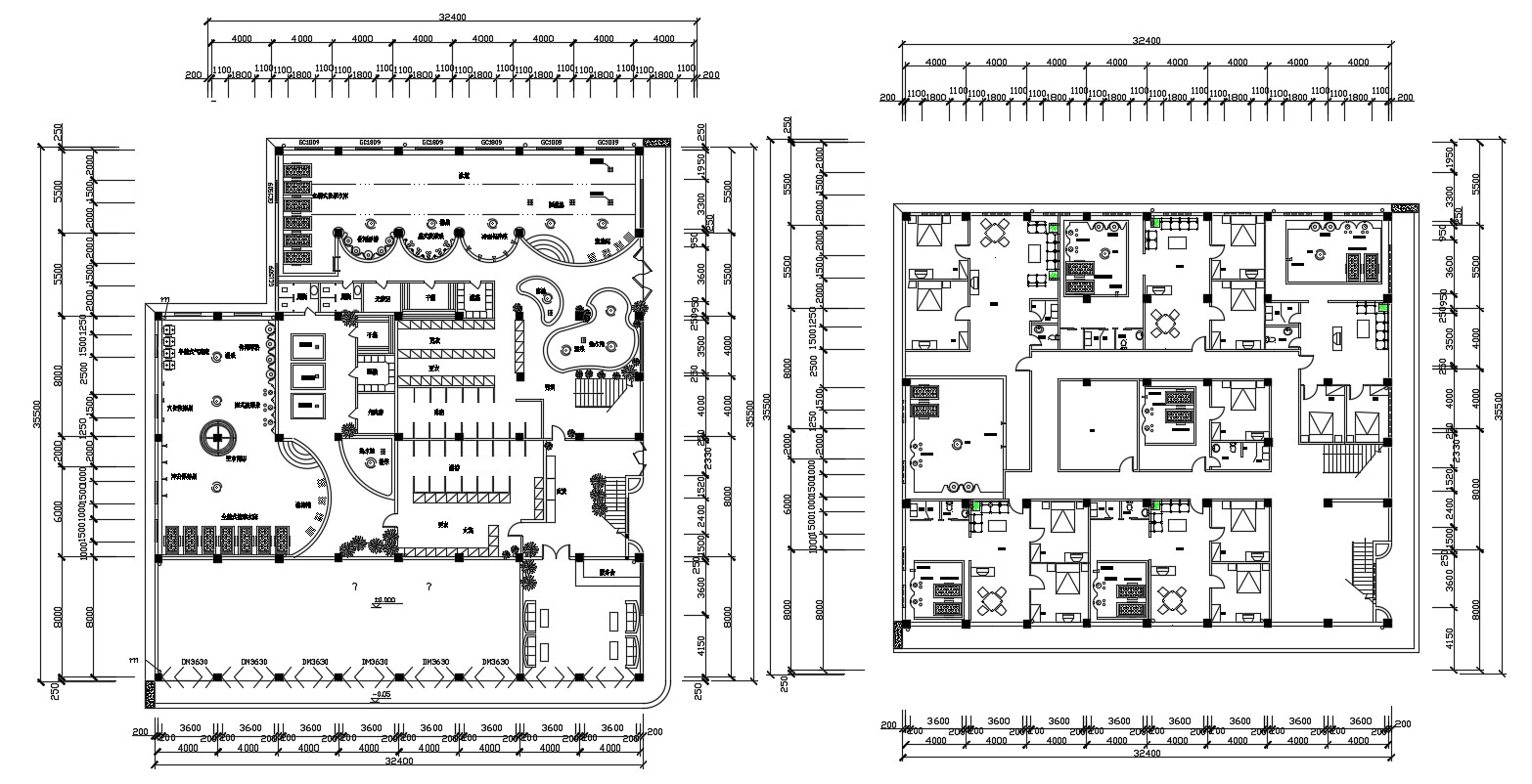 Download Apartment Building Floor Plans AutoCAD File Cadbull