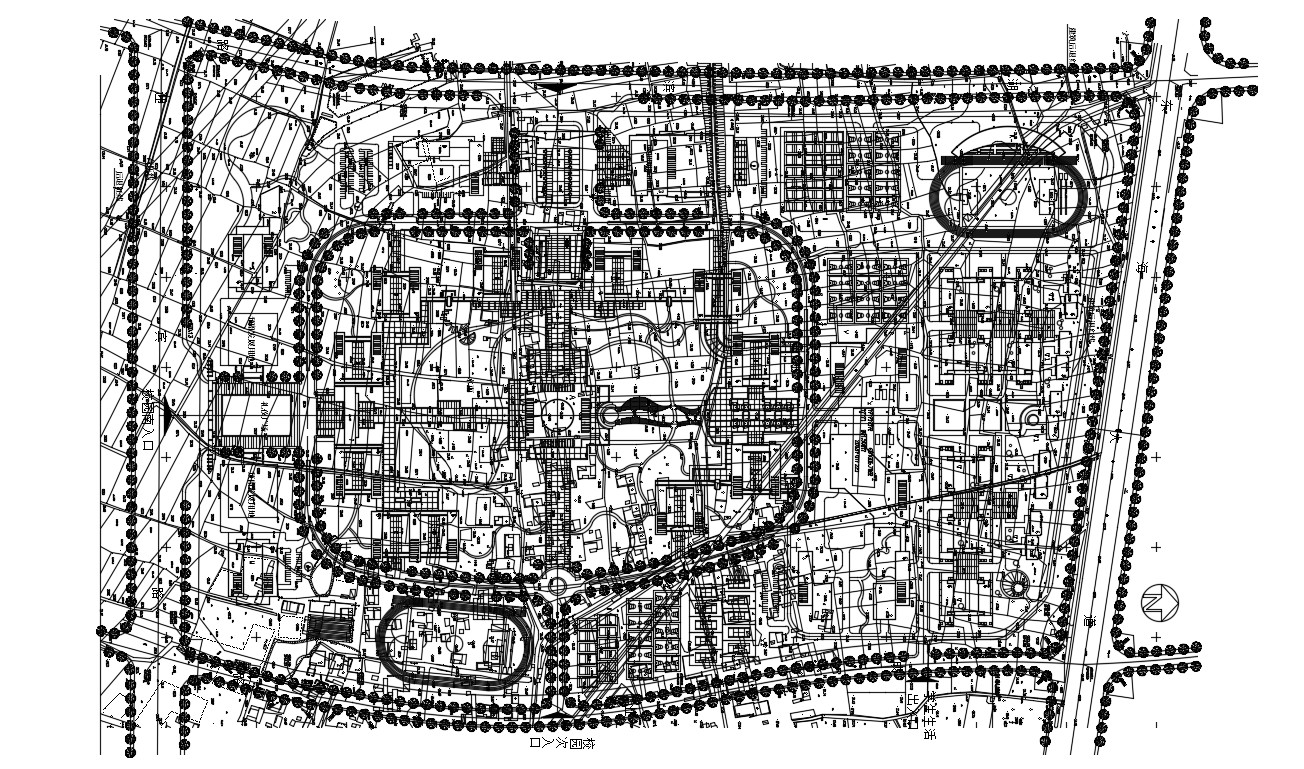 Download Free Area Master Plan DWG File - Cadbull