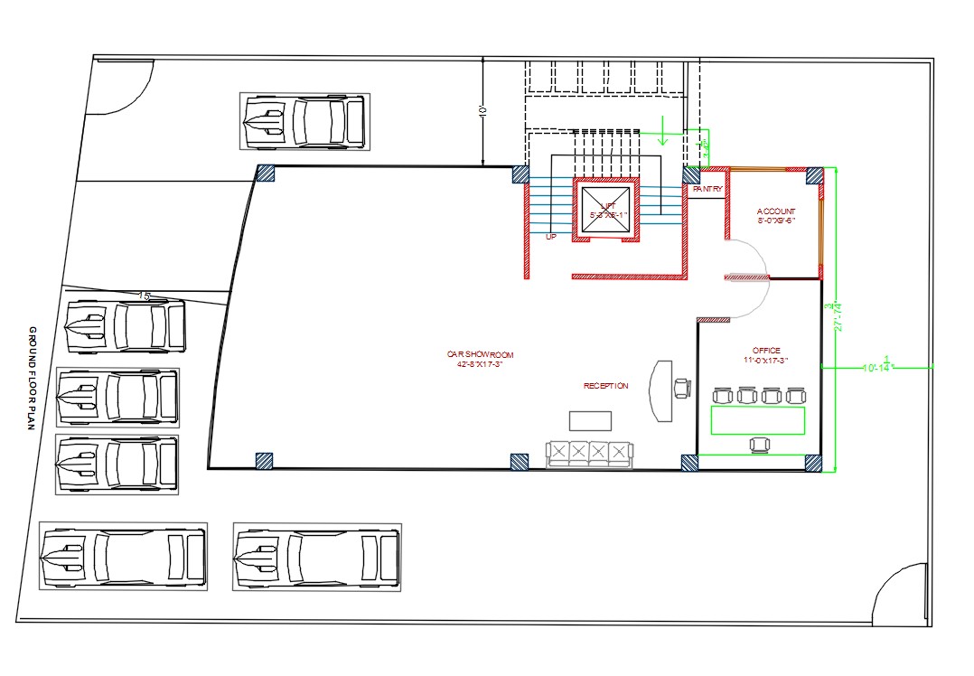 Cad Drawings For 2 Car Garage