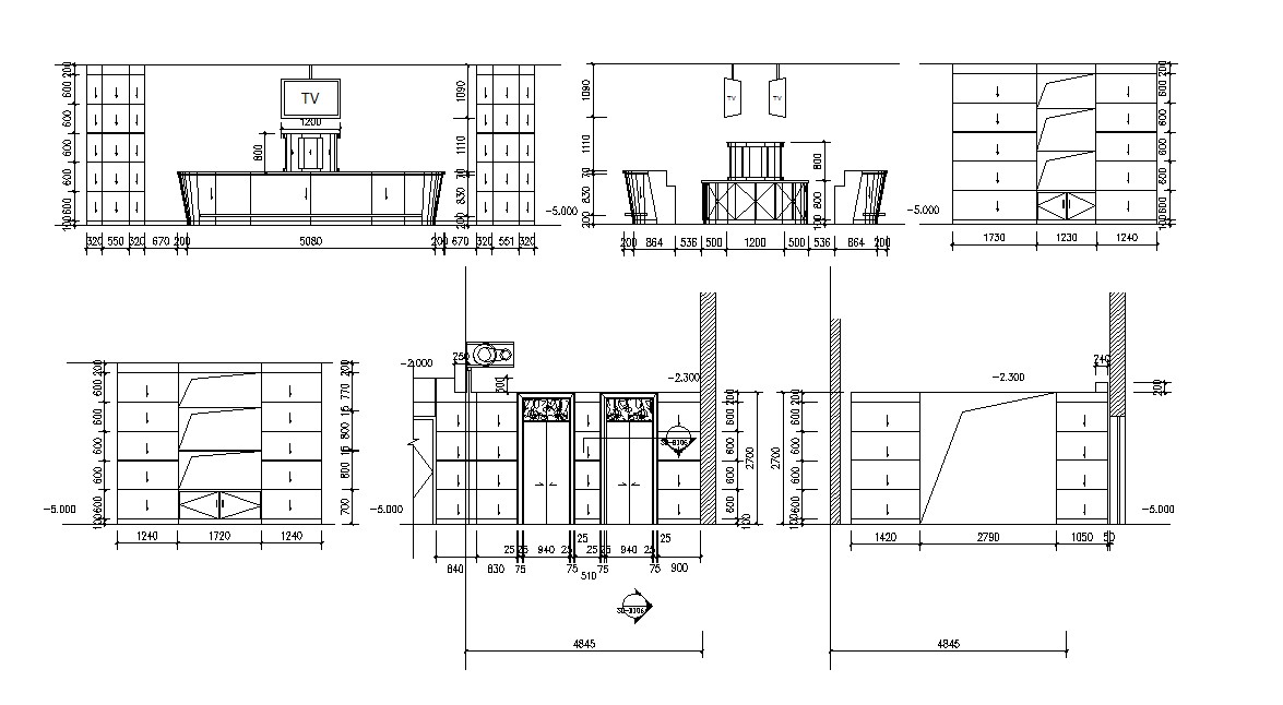 Download Office Reception Interior Design Autocad File Cadbull