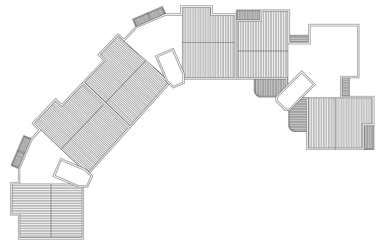 Download Residential Modern Terrace Plans DWG File Free - Cadbull