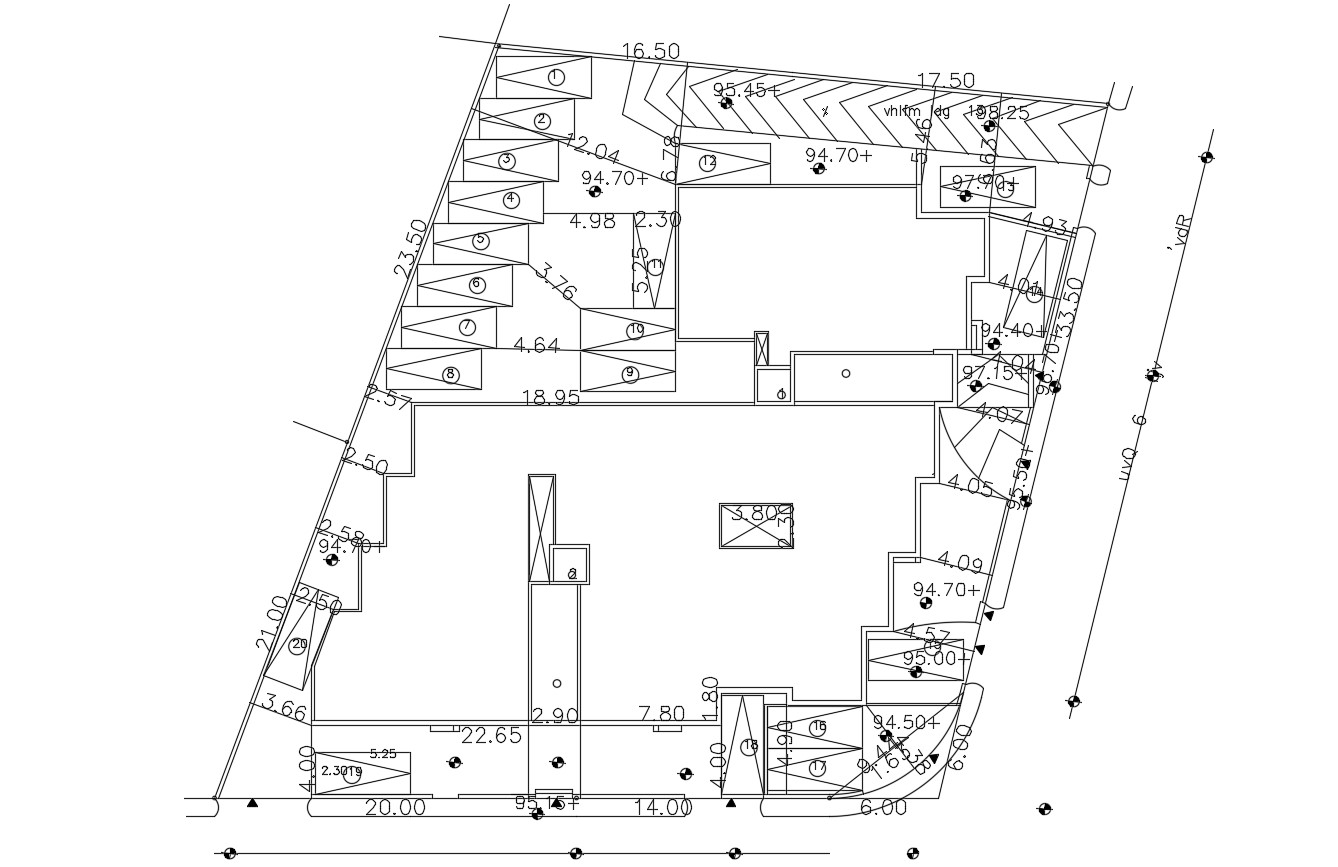 Download Free Apartment Ground Floor Parking Plan Design