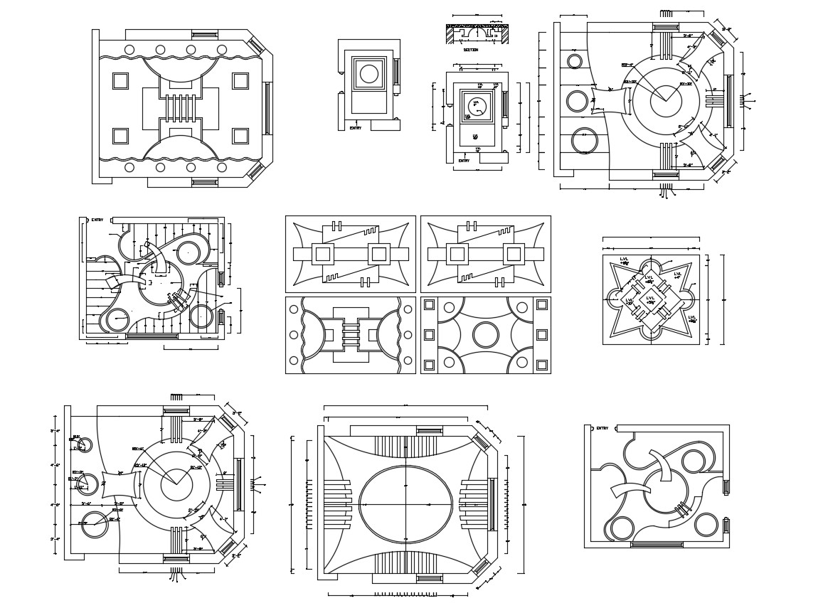 Dwg File Of Ceiling Layout