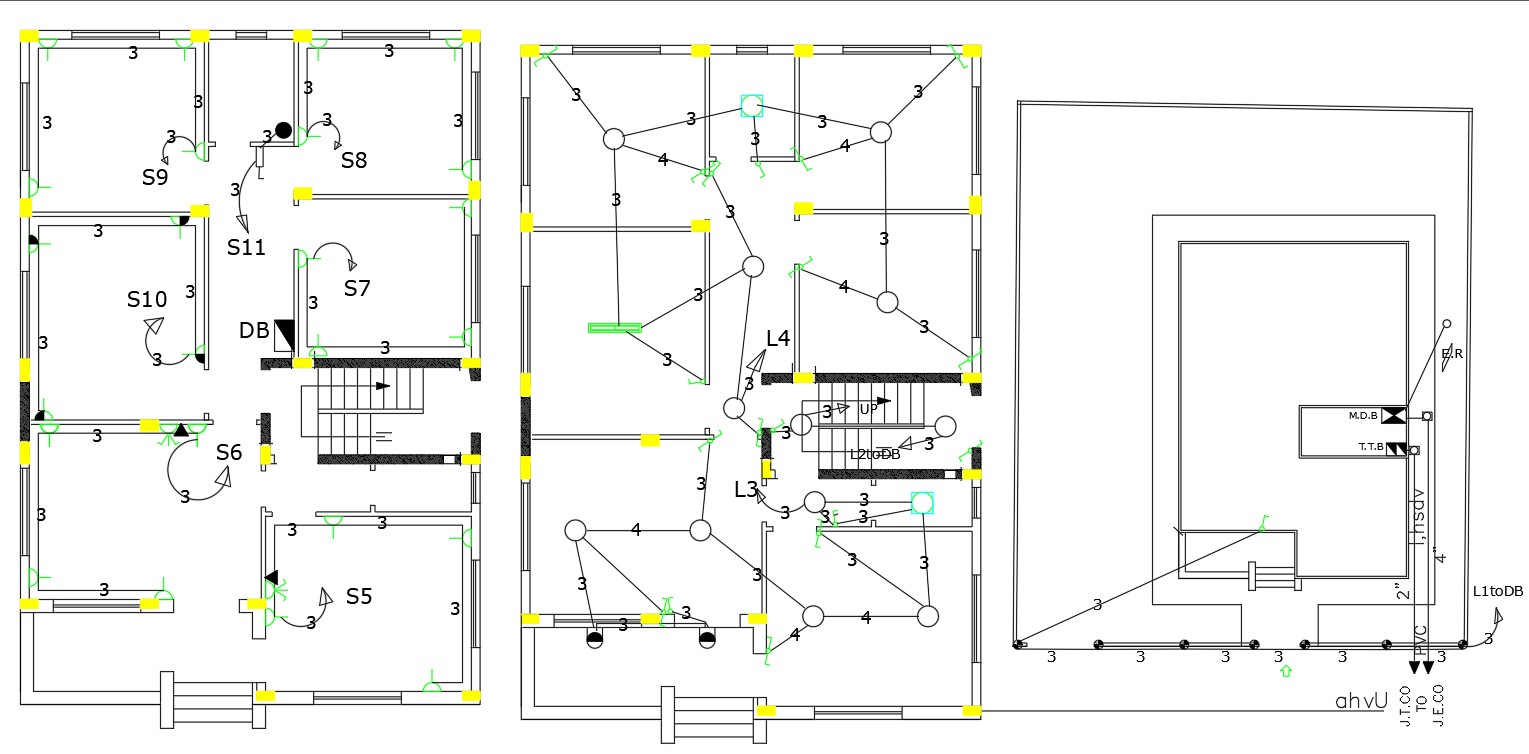 Electrical Plan Residential - Wiring Diagram & Schemas