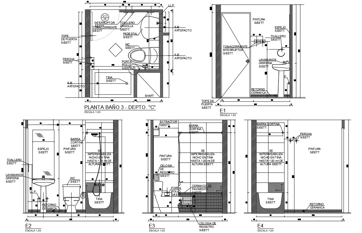 Elevation View Of Toilet And 2D Sanitary Models Available In This DWG ...