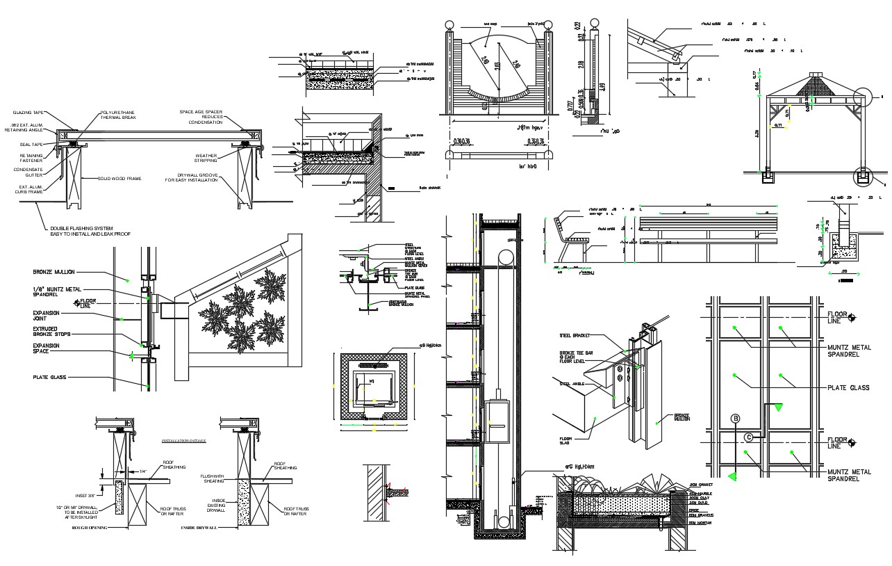 Elevator Design Plan Dwg File Cadbull Images And Photos Finder