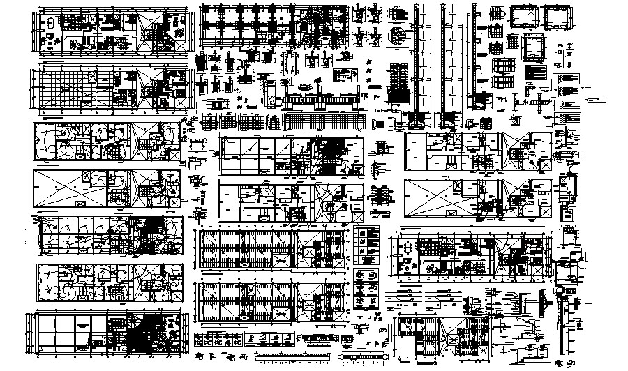 House Layout In DWG File - Cadbull