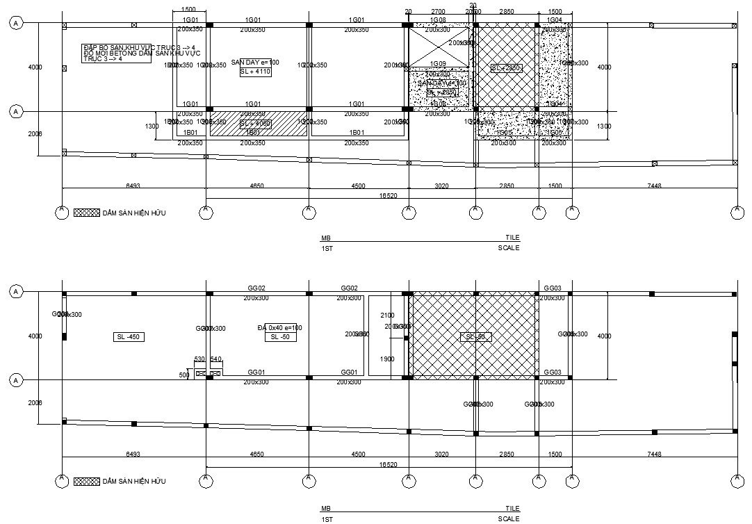 Floor plan Column marking details AutoCAD DWG drawing file is available ...