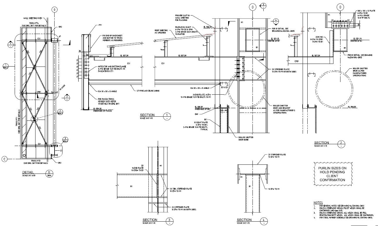 Beam To Girder Connection 3182