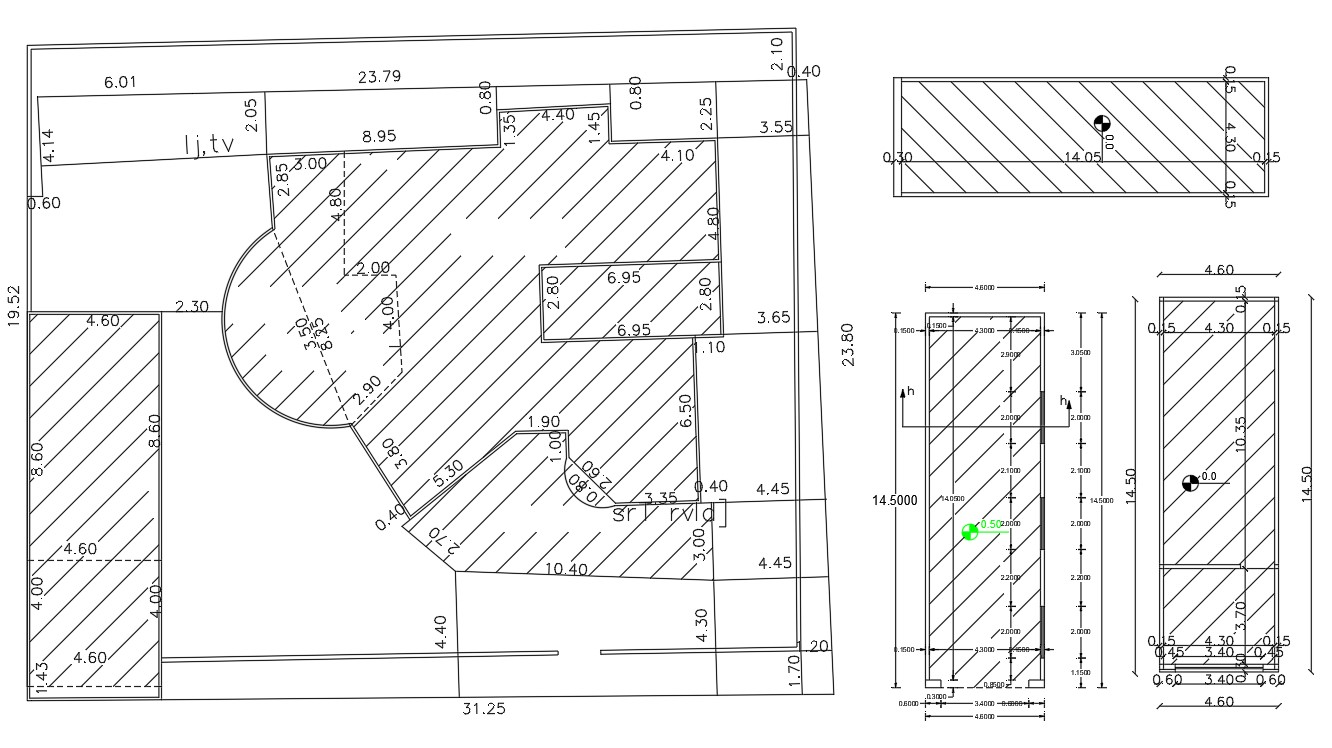 Free Download House Plot Site Survey Plan Cadbull