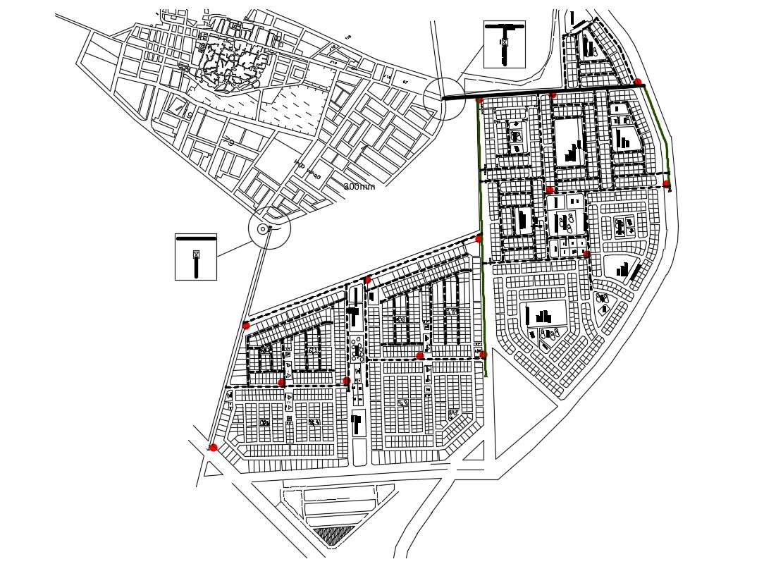 free-download-master-key-plan-of-plotting-drawing-dwg-file-cadbull