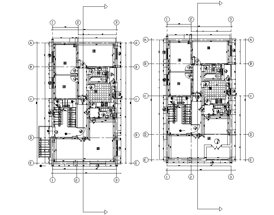  Free  house  plans  CAD drawing  download  Cadbull